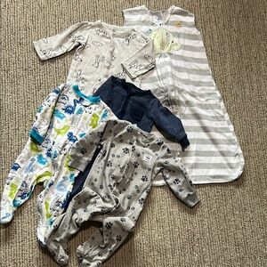 Halo Sleepsack and Pj lot